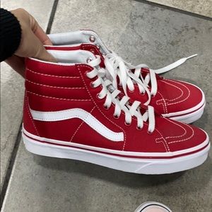 Red High top Vans ❤️ NWOT